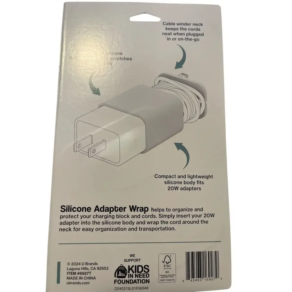 U Brand Adapter Wrap (white)